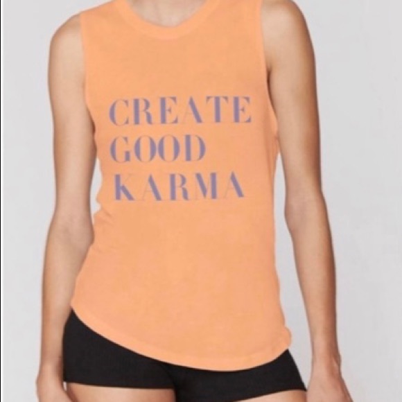 Spiritual Gangster Create Good Karma Tank - XS - Picture 1 of 5